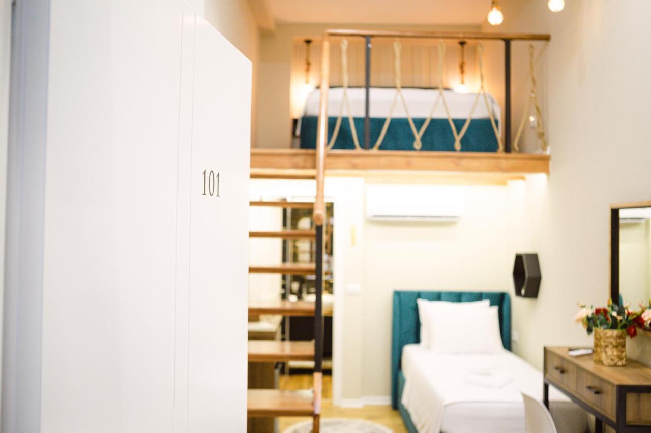 Duplex Rooms Korce Eksteriør billede